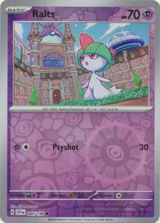 Scarlet & Violet Ralts #84/198 reverse holo